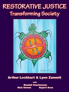 Restorative Justice book - image of the Turtle - world on it's back cover