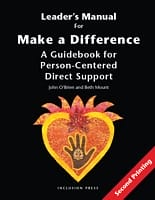 Leader's Manual for Make a Difference Cover - Black - with stunning hand drawn heart featured