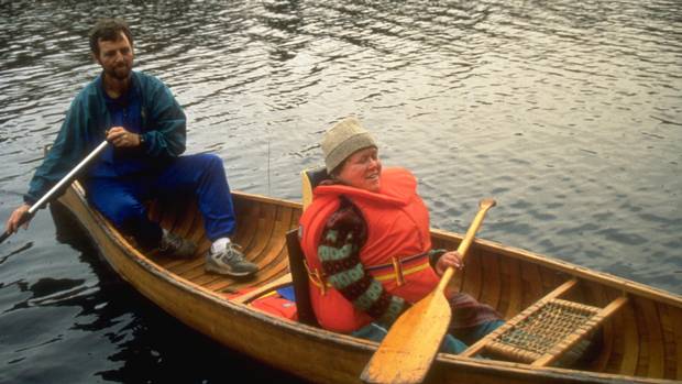 Judith Snow Canoing