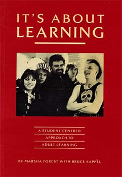 It's About Learning.book cover