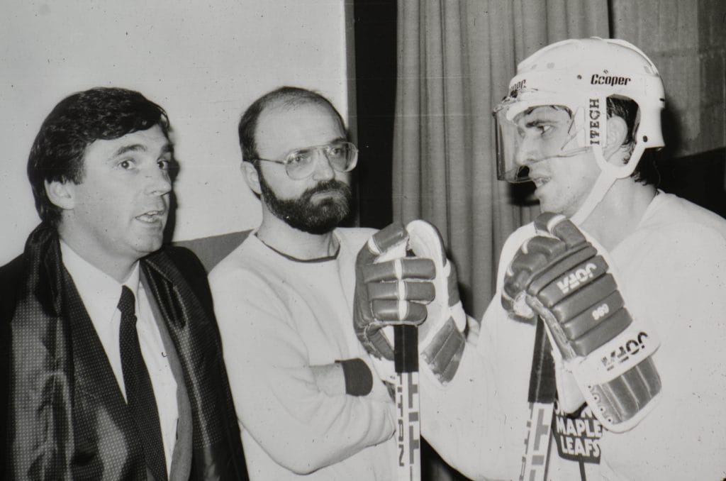 John O'Leary at NHL reading event